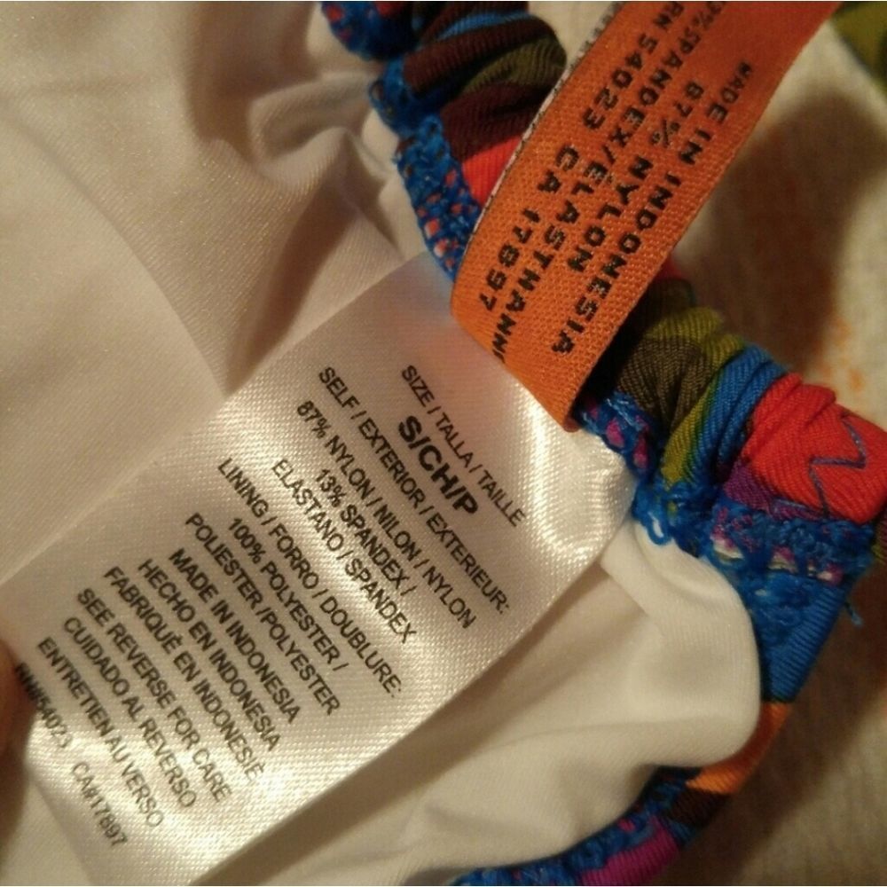 Trina Turk Bikini Top SMALL PETITE - Picture 2 of 3